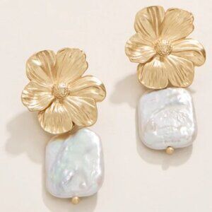 NEW SPARTINA 449 - Windflower Pearl Earrings